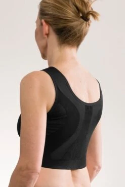 Femina Verkauf -Femina Verkauf Amoena Kompressions BH Leyla 44606 schwarz 02 min 1280x1280