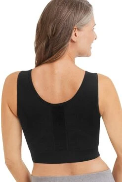 Femina Verkauf -Femina Verkauf Amoena Kompressions BH Pamela 45011 schwarz 02 min 1280x1280