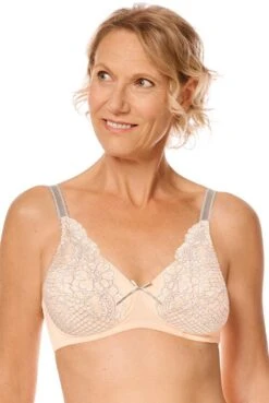 Amoena Prothesen-BH Alina SBP 8 Amoena Prothesen-BH Alina SBP -Femina Verkauf Amoena Prothesen BH Alina SBP 44850 hell rose grau 03 1280x1280