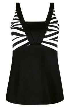 Amoena Prothesen-Tankini-Oberteil Faro 6 Amoena Prothesen-Tankini-Oberteil Faro -Femina Verkauf Amoena Tankini Top Faro 71623 schwarz weiss 03 1280x1280