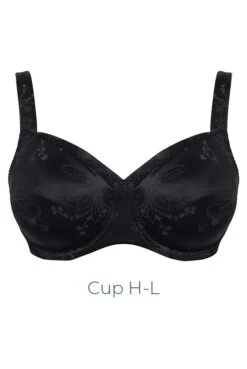 Bügel-BH Viola 5 Bügel-BH Viola -Femina Verkauf Ulla Buegel BH Viola mit Blende 3225 schwarz 03 1280x1280