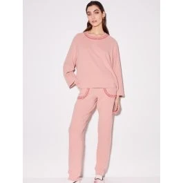 Hausanzug Kuschelbaumwolle Weich Chiara Fiorini 1 Hausanzug Kuschelbaumwolle Weich Chiara Fiorini