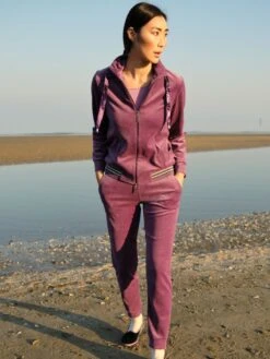 Hausanzug NICKI Mit Glitzer Zwei-teilig Von Chiara Fiorini -Femina Verkauf hausanzug mit glitzer lila cf1361 nicki chiara fiorini 2