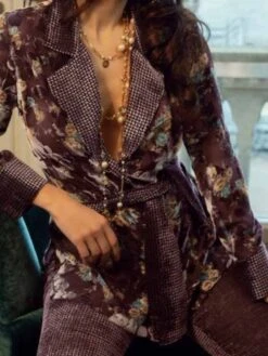 Ausbrennersamt Hausanzug ROSANNA 2 Tlg. Violett Von Room 24 11 Ausbrennersamt Hausanzug ROSANNA 2 Tlg. Violett Von Room 24 -Femina Verkauf hausanzug plum rosanna room24 2