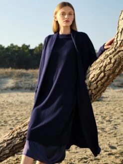 Hausmantel WOLLMIX Von Chiara Fiorini 6 Hausmantel WOLLMIX Von Chiara Fiorini -Femina Verkauf hausmantel lang wollmix blu cf1352 chiara fiorini 3