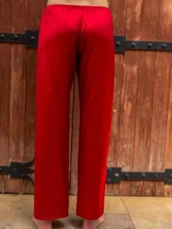 100% Seide PYJAMAHOSE Soie Unie Für Damen Marjolaine -Femina Verkauf hose seide lang rouge rot 3soi5803 0005 marjolaine