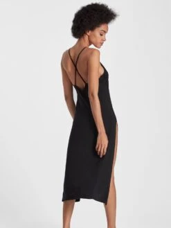 Langes Negligé LAZY DAYS Aus Modal-Seidenmix Von Aubade -Femina Verkauf kleid lang schwart rl45 lazy days aubade 4 1