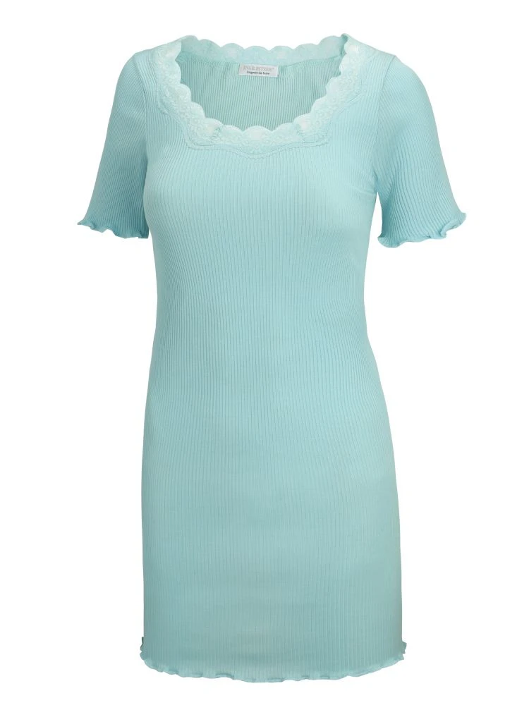 70% Seide 30% Baumwolle Kurzarm Nachthemd RIPP Von Eva B. Bitzer 6 70% Seide 30% Baumwolle Kurzarm Nachthemd RIPP Von Eva B. Bitzer – Bild 6