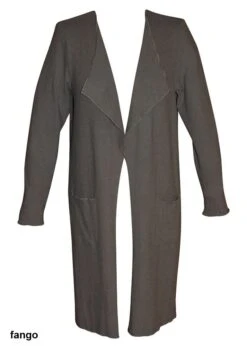 Baumwollmix Morgenmantel CASUAL Kuschelig Von Gattina -Femina Verkauf mantel casual 384390 fango gattina 3