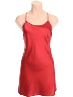 Seidennachthemd DAPHNEE Von Marjolaine -Femina Verkauf marjolaine seide nachthemd daphnee dap0101 rot