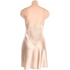 Seidennachthemd FIDJI SATIN Stretchseide Von Marjolaine