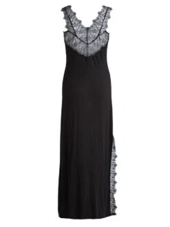 Modal Nachtkleid AURORA Schwarz Von Escora -Femina Verkauf modal nachtkleid schwarz 1693 e257 400 escora