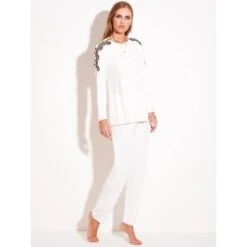 Modal Pyjama CREMA Wollweiß Von Chiara Fiorini