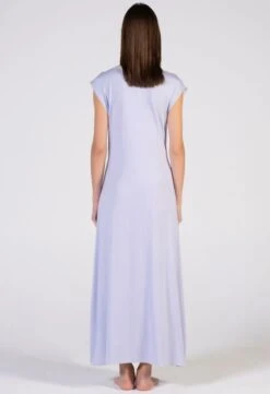 Modal Nachtkleid LAVANDA Mit Spitze Lang Von Verdiani -Femina Verkauf nachtkleid lang flieder 4717 donna verediani 2