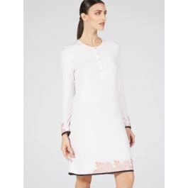 Modal Langarm Nachtkleid ANGEL No. 2 Zart-rosé Von Verdiani 1 Modal Langarm Nachtkleid ANGEL No. 2 Zart-rosé Von Verdiani