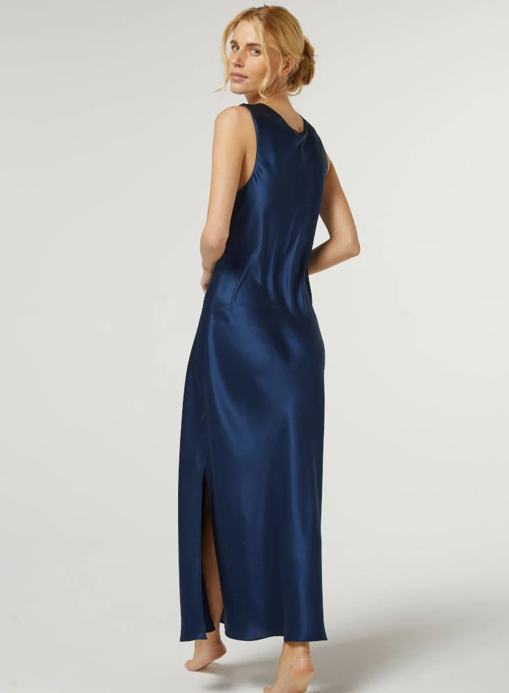 100% Seide Nachtkleid LEONA Lang Von Vivis 9 100% Seide Nachtkleid LEONA Lang Von Vivis – Bild 9