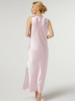 100% Seide Nachtkleid SIBILLE Von Vivis -Femina Verkauf nachtkleid seide lang v00609 sybille rosa vivis
