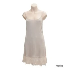 Nachthemd Aus Seidenjersey PURE DE LUXE Von Gattina -Femina Verkauf neglige 387403 praline gattina f 1