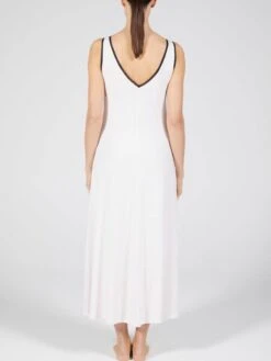 Modal Neglige Mit Spitze Lang ANGEL Zart-rosé Von Verdiani -Femina Verkauf neglige modal lang weiss 4605 verdiani donna 2