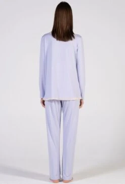 Modal Schlafanzug LAVANDA Zart Flieder Von Verdiani -Femina Verkauf pyjama langarm lavendel 4719 donna verdiani 2