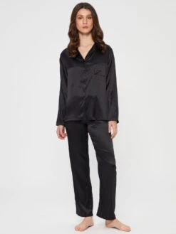 Seide Pyjama 2-tlg. SETA No. 9 Von Chiara Fiorini 27 Seide Pyjama 2-tlg. SETA No. 9 Von Chiara Fiorini -Femina Verkauf schlafanzug seide schwarz gc180 chiara fiorini 1