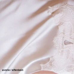 Seide Negligé HUILEN Von Cotton Club -Femina Verkauf seide avorio elfenbein cotton club 2015 2