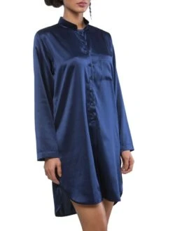 Seta Superior Seide Sleepshirt PODEROSA Von Cotton Club -Femina Verkauf seide dessous 5zq poderosa camicia da notte br seta superior cotton club