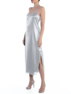Seta Superior Seide Nachtkleid ARDITA Von Cotton Club -Femina Verkauf seide dessous 9zm ardita 03 seta superior cotton club silber 1
