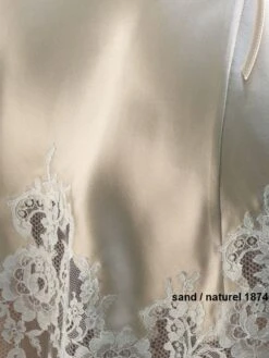 100% Seide Neglige EGERIE No. 2 Von Marjolaine -Femina Verkauf seide egerie sand naturel 1874 marjolaine 2