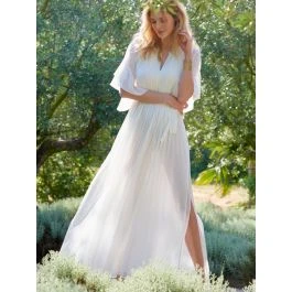 100% Seide Kleid GOJI Mousseline Von Marjolaine 1 100% Seide Kleid GOJI Mousseline Von Marjolaine