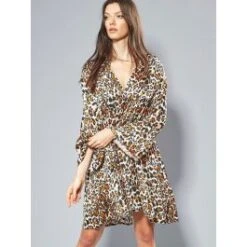 100% Seide Tunika Kleid LEONISSIMA Von Eva B. Bitzer