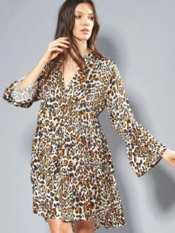 100% Seide Tunika Kleid LEONISSIMA Von Eva B. Bitzer 9 100% Seide Tunika Kleid LEONISSIMA Von Eva B. Bitzer -Femina Verkauf seide tunika 20312279 leo print eva b bitzer 4