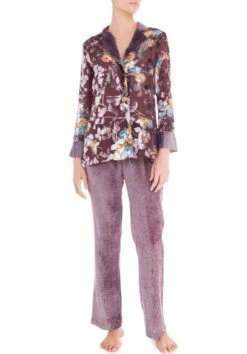 Ausbrennersamt Hausanzug ROSANNA 2 Tlg. Violett Von Room 24 10 Ausbrennersamt Hausanzug ROSANNA 2 Tlg. Violett Von Room 24 -Femina Verkauf seide viskose hausanzug rosanna 21926 21925 plum room24 2