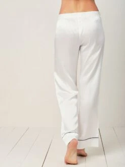 100% Seide Schlafanzug Elisabetha MOONLIGHT WHITE Von Radice -Femina Verkauf seidenpyjama elisabetha moonlight white radice 7