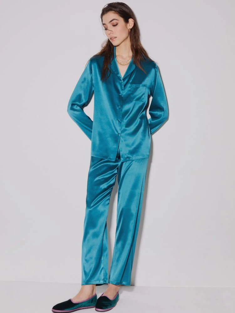 Seide Pyjama 2-tlg. SETA No. 9 Von Chiara Fiorini 5 Seide Pyjama 2-tlg. SETA No. 9 Von Chiara Fiorini – Bild 5