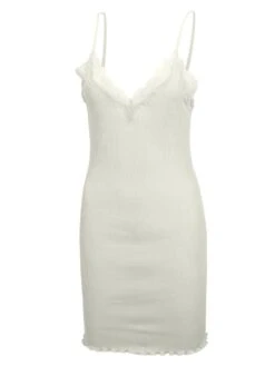 70% Seide 30% Baumwolle Spaghettiträger Nachthemd RIPP Von Eva B. Bitzer -Femina Verkauf spaghetti unterkleid champagner 27338278 jersey rip eva b bitzer 7 1