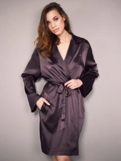 Stretchseide Kimono SLOANE STREET Exclusiv Eva B. Bitzer -Femina Verkauf stretch seide morgenmantel exclusiv 27319263 terra eva bitzer 3 1