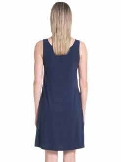 Modal Träger-Nachthemd WKND No. 17 Dunkelblau Von Verdiani -Femina Verkauf traeger nachtkleid modal 3921 dunkelblau verdiani woman 3