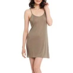 Unterkleid Aus Seidenjersey PURE Beige Oder Weiß Von Gattina