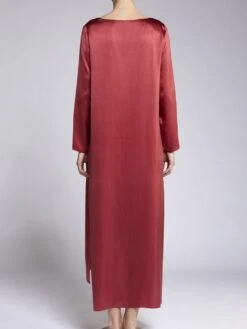 100% Seide Nachtkleid VIOLETTA Rot Von Vivis -Femina Verkauf unterkleid v00393 violetta rot vivis 1